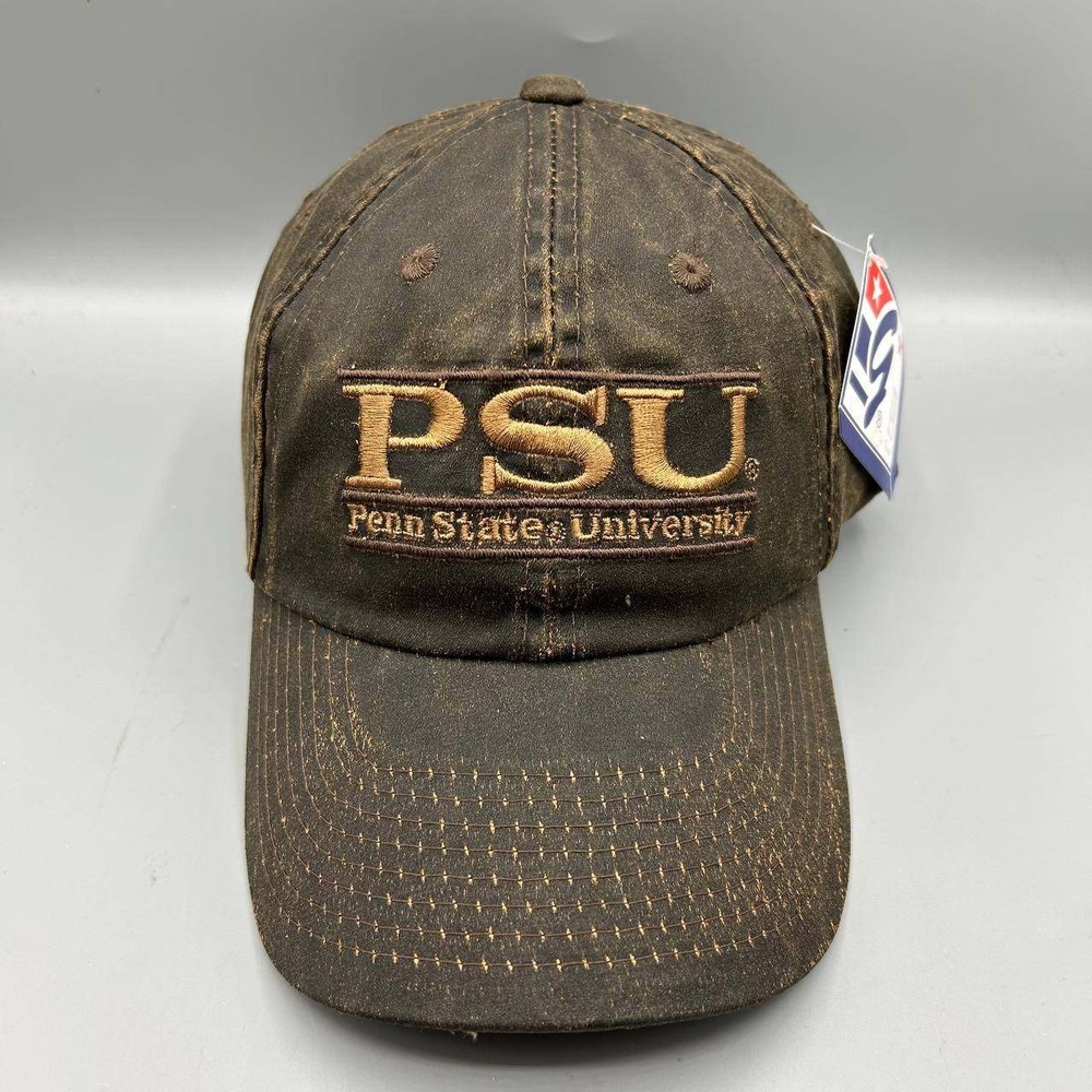 Penn State University Hat Men Black The Game Strap Back Cap Cotton New